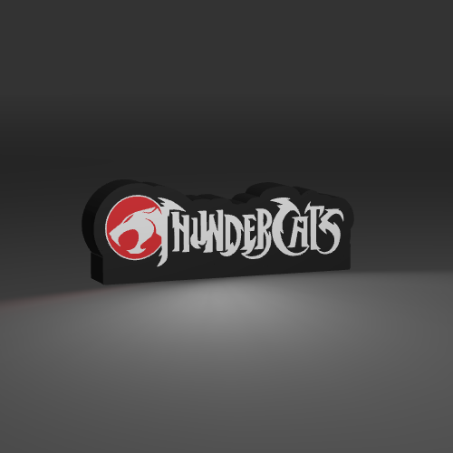 Thunder Cats Light Box LED light box – custom 3D printed – Lit Layer Creations
